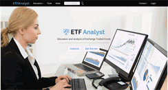 Desktop Screenshot of etfanalyst.com